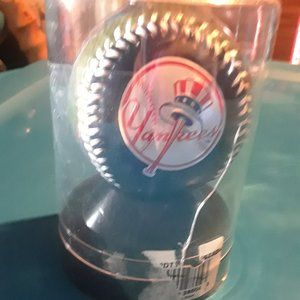 NY Yankee 26 World Series Ball in protective case